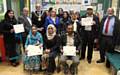 Learns from Deeplish Community Centre with Mayor of Rochdale and local Councillors and local community members