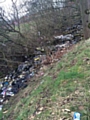 Fly tipping on Stiups Lane