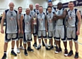 Rochdale Rockets Basketball 40 + team win British Masters Tournament 2015 