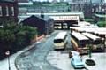 The original Yelloway offices beside the Roach weir and bridge parapet in 1980s