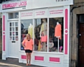 Donna Bushell outside Strawberry Laces Boutique