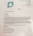 Letter sent to parents by Oulder Hill Community School