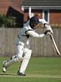 An excellent half century in the face of adversity for Liam Mason