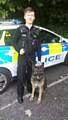 Special Constables from the Rochdale Police Division patrolling with divisional dog handlers