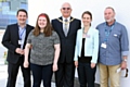 Alex Fairweather, Nicola Jacques, Deputy Mayor of Rochdale Ray Dutton, Emma Gedzielewski and Phil Burton 