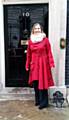 Ruth Pringle at Downing Street last year