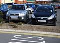 Car park at Royal Oldham Hospital