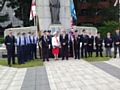 Dedication Service for Heywood’s Memorial 4 stone flags