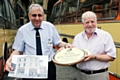 Yelloway centenary anniversary<br /> Paul Blackburn and Councillor Allen Brett