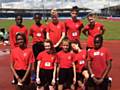 St Cuthbert’s Quadkids athletics team