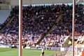 Rochdale supporters at Bloomfield Road, Blackpool