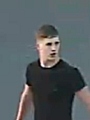 CCTV still of a man they wish to speak to in connection with the attack 