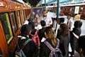 Falinge Park High School Year 9 and 10 drama students at the National Rail Museum in York