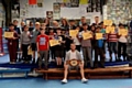 Terry ‘Turbo’ Flanagan visits Hamer Amateur Boxing Club