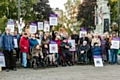 Vigil against Council's proposed cuts to adult care services