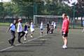 Children at St Mary's RC Primary School, Middleton with Niel Wood, from the Rochdale Hornets Sporting Foundation