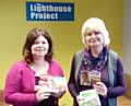 Cath Stott, Lighthouse Project Administrator and Pam Semp,  Lighthouse Project Centre Manager