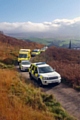 Emergency services attend a man who had collapsed on Cuckoo Hill