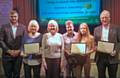 Members of the Rochdale Township in Bloom Steering Committee receive awards at the RHS ‘It’s Your Neighbourhood’ Awards 2016'