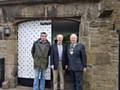 Paul Ellison, Councillor Jim Gartside and Mayor Ray Dutton at the historic Ashworth Hall 