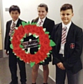 St Cuthbert created a wreath to remember those who died in war