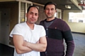 Lower Falinge residents Peyman Parviz and Farzad Ghasemi