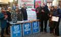 Rochdale and Littleborough Peace Group in Rochdale Town Centre