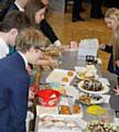 A bake sale at Whitworth Community High School