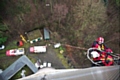 Daring Rope Rescue Training at the BT Tower in Heaton Park