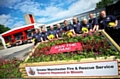 Heywood firefighters receive award from the Royal Horticultural Society