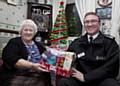 Chief Constable Ian Hopkins delivers Christmas essentials to the elderly and vulnerable