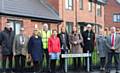 Daniel Wood (RBH Development Manager), Cllr Peter Rush, Cllr Jacqueline Beswick, Kevin Duffy (Cruden Group - site manager), Chiaolin Gunn-Russell (Poole Dick Associates), Emma Howarth (Poole Dick Associates), Clare Tostevin (RBH Director of Communities), Cllr Peter Malcolm, Christine Duffin (Area Manager, Homes and Communities Agency), Cllr Neil Emmott.