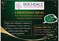 Christmas Day Meal, Sunday 25 December, 1.00pm – 4.00pm at the Old Courthouse, next to the police station