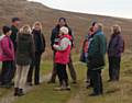 Group on site visit at the Pennine Prospects’ Annual Conference