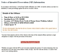 Police warning about scam email