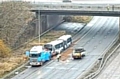 Heaton Park, Three Arrows Roundabout, A576, main road closed