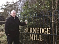 Councillor Farnell at Burnedge Mill where plans to build executive homes have been rejected by planners