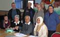 Rochdale Environmental Action Group celebrate the 70th birthdays of Ghulam Shahzad and Sister Noel