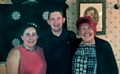 Sharon Craven (Littleborough Conservative Club Ladies Darts Team), Simon France (LEAF Secretary) and Mary Poole (Littleborough Ladies Darts League Secretary)