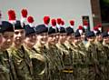 Army Cadets on parade in Rochdale in 2015