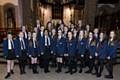 Students from Whitworth Community High School at the Rossendale Hospice Hearts and Voices Concert at Blackburn Cathedral
