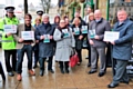 Chief Superintendent Chris Sykes, Chris Graham (Yates’s), Jean Briggs (Street Pastors), Chief Inspector Niall Hayden-Pawson, Tony Lloyd (Police & Crime Commissioner), Donna Fisher (KoKo), Coun Kathleen Nickson, Caroline Page (Renaissance Manager), Tracy Ginnever (Rochdale Borough Council Drug & Alcohol Action Team Manager), Ben Boothman (Flying Horse), Jon Hudson (Flying Horse), Angela Anderton (Rochdale Partnership Enforcement Team), Coun Shaun O’Neill & Mark Foxley (Town Centre Management)