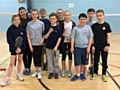 Under 13s badminton tournament