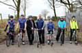 Josh Decamps, Jonny Decamps, Cllr Janet Emsley, David Trippier, Nicole Decamps, Christine Harding and Cat Jessop