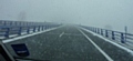 M62 during winter