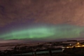 Aurora borealis captured over the hills of Rochdale on Sunday 6 March 2016