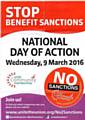 Stop benefit sanctions poster