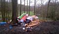 Fly-tipping at Hollingworth Lake