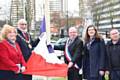 Mayor and Mayoress Surinder and Cecile Biant and Deputy Mayor of Tourcoing