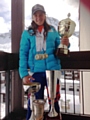 Daisi Daniels at the Children's Delancey British Alpine Ski Championships